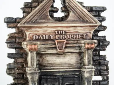 The Daily Prophet Gate - Harry Potter 3D print model