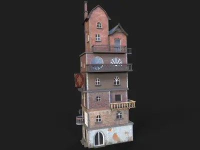 Elves house 3D model
