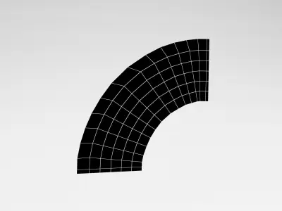 Rainbow v1 001 Low-poly 3D model