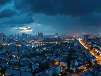 HDRI Night - Reimagined Ho Chi Minh City - V7 3D model