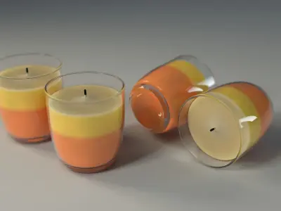 CANDLE 3D model 15