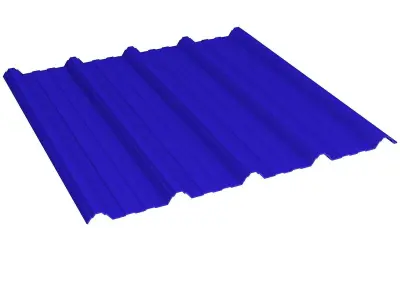 Metal Roof Sheet 3D model