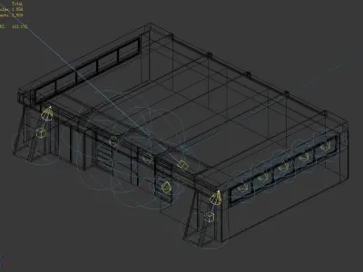 Heterogeneous-architectural-urban housing 3D model