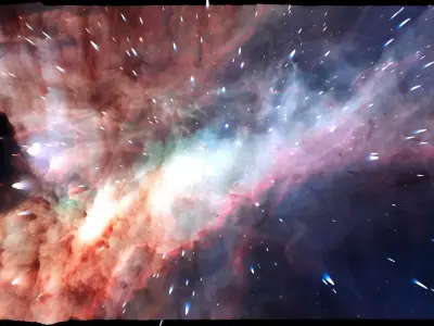 Omega Nebula 3D model