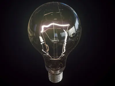 E26 Light Bulb 3D model