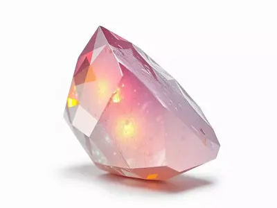 Radiant Pink Gemstone model pack Texture