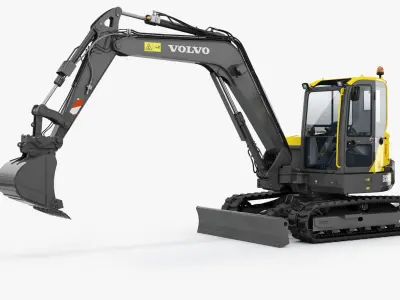  Volvo ECR88D Compact Excavator 
