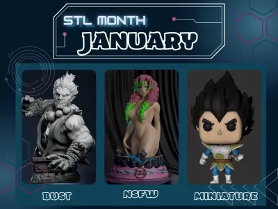 Akuma Street Fighter 3D print model