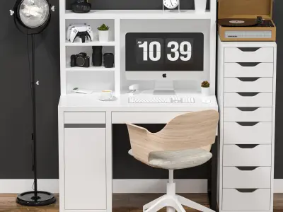 IKEA - Office workplace 33 3D model