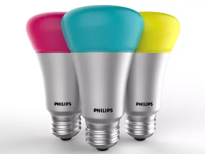 philips hue ambiance color lamp Low-poly 3D model