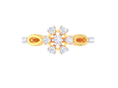  Women Ring MTL 3dm STL OBJ FBX Details 3D print model 35