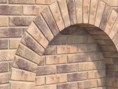 Ivanhoe Cream Original Brick Texture Texture