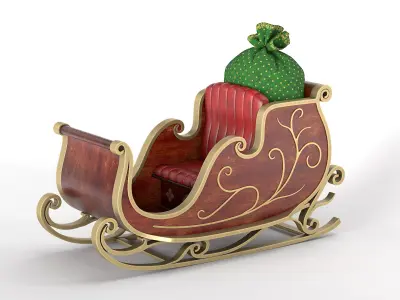  Santa Sleigh - 01 