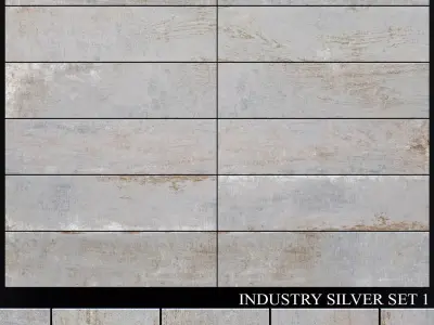 Peronda Industry Silver Set 1 3D model