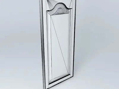 Turquiose door cabinet Free 3D model