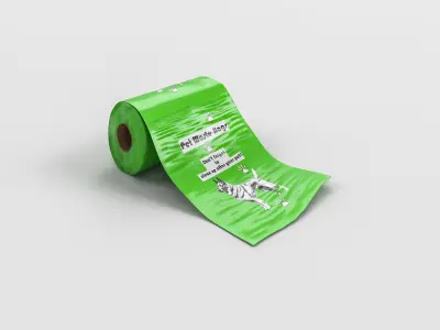 Animal accessories Pet Waste Bags 4K PBR Low-poly 3D model