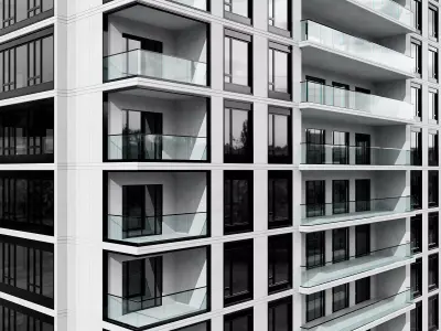 RESIDENTIAL BUILDING NO154 A 3D model