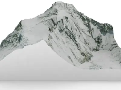 Mount Cho Oyu 3D model