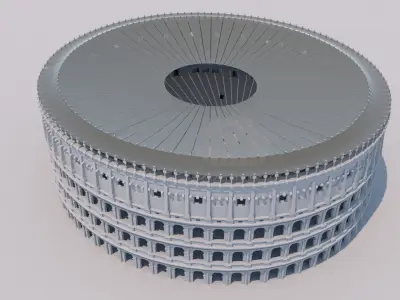 Roman Colosseum 3D model