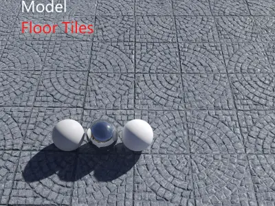 Ultra realistic Tiles Floor Scan 3D model