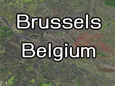 Belgium - city and urban 3D Model Pack