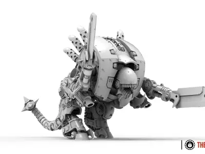 Iron Hive - Iron Flesher - Base set 3D print model