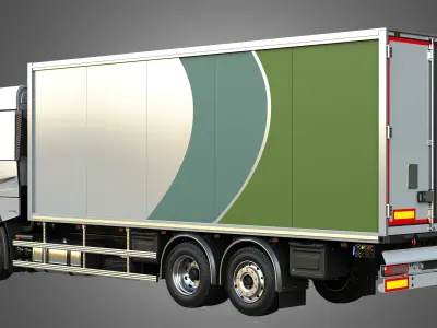 T520 - Refrigerated Truck 3D model