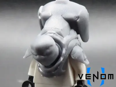 Sci-Fi Grunt Enemy Brick Armor 3D Print Model 3D print model