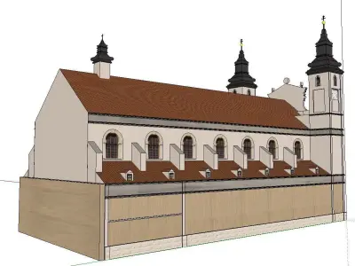Architecture-Religion-God-Culture-Temple-015 church 3D model