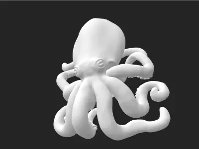Big Octopus 3D print model