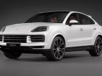 2024 Porsche Cayenne Coupe 3D model