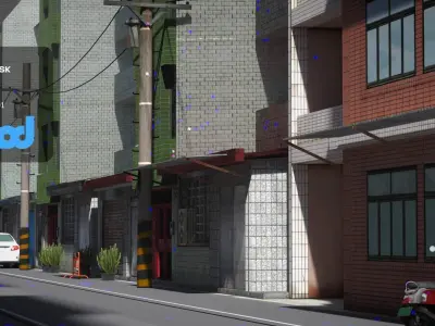 TW Street 006 3D model