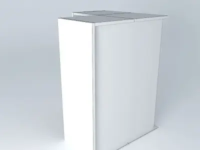 WC0DPC corner shelf Free 3D model