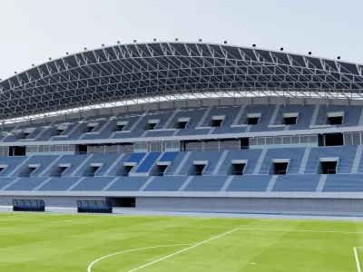 Estadio Ciudad de Malaga - Spain 3D model