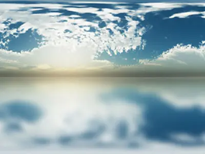 4k HDR Sunset Sky 3D model