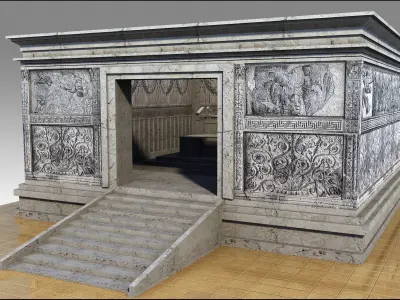 Ara Pacis 3D model