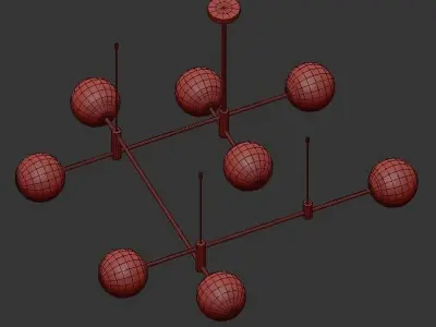 GAP chandelier 3D model