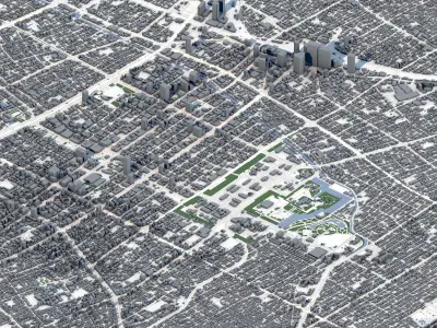 Nagoya City Japan 3D model