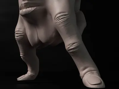 artistic sculpture 3D print model