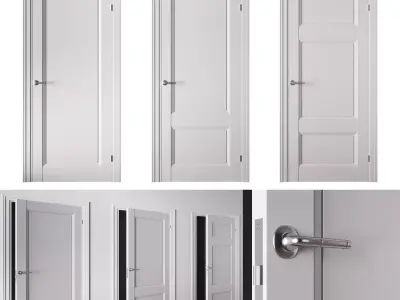 Doors Belgravia Anzio Z-DG 3D model