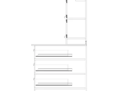 Office Cabinet 3D model