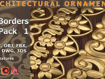 5 Borders Ornamental Pack 1