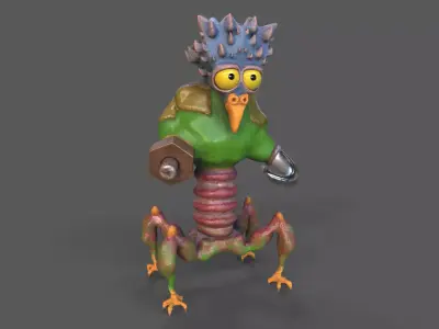 Monster Low-poly 3D model