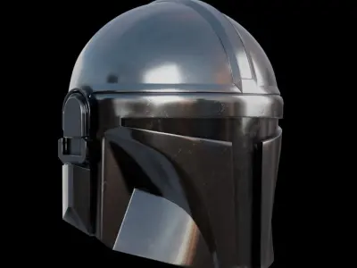 Mandalorian Helmet 3D model