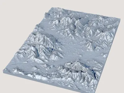 Terrain 4 3D model