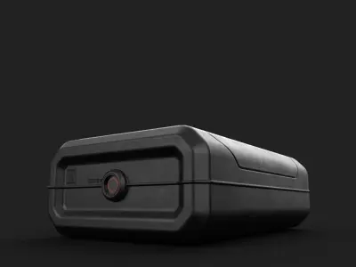 Sci-Fi Box-04 3D model