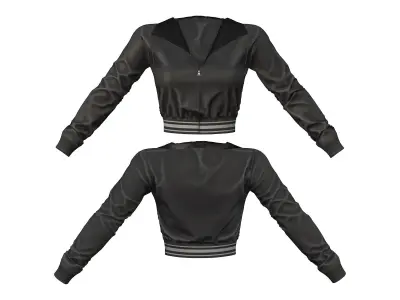 RnB Street Style Full Outfit Low-poly 3D model