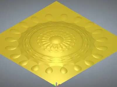 cnc 3d decoration design 3D print model