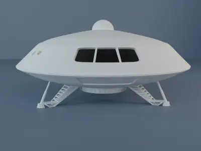 Jupiter 2 spacecraft 3D print model