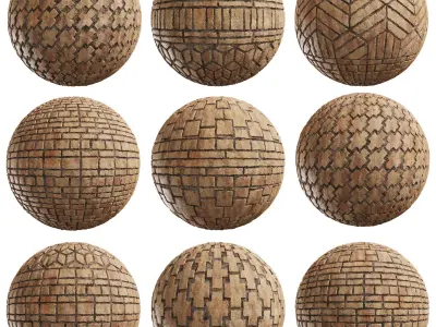PBR Bricks 08 - Real-world - Texture - Seamless  Texture